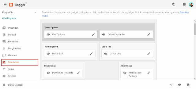 Cara Membuat Menu Dan Sub Menu Di Blog Dengan Mudah